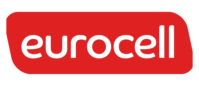 Eurocell logo with lowercase white text on a red, rounded rectangular background, known for quality products to repair fascia and soffit.